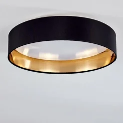 Lampes En Tissu-hofstein Plafonnier Elsa LED Blanc, 1 lumière