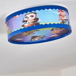 hofstein Plafonnier Erie Bleu, Multicolore, 2 lumières