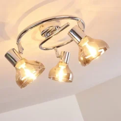 hofstein Plafonnier Esberg Chrome, 3 lumières