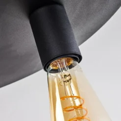 hofstein Plafonnier Esbjerg Noir, 6 lumières