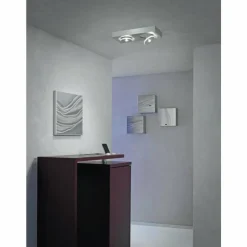 Luminaires Escale Plafonnier Escale SPOT IT LED Aluminium, 2 lumières