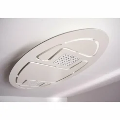 Luminaires Eva Luz Plafonnier Evaluz Ellipse LED Blanc, 2 lumières* Éclairage Led