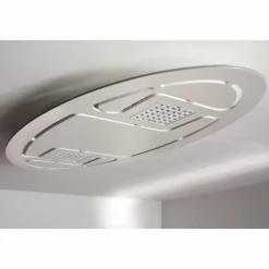 Luminaires Eva Luz Plafonnier Evaluz Ellipse LED Blanc, 2 lumières* Éclairage Led