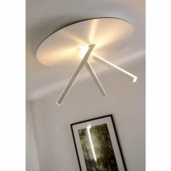 Luminaires Eva Luz Plafonnier Evaluz Orion LED Blanc, 3 lumières* Éclairage Led
