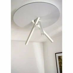 Luminaires Eva Luz Plafonnier Evaluz Orion LED Blanc, 3 lumières* Éclairage Led