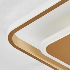 Lampes Dorées-hofstein Plafonnier Evolene LED Or, 1 lumière