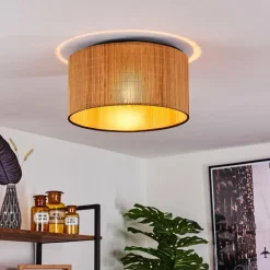 hofstein Plafonnier Exchange Noir, 1 lumière