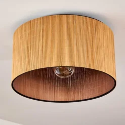 hofstein Plafonnier Exchange Noir, 1 lumière