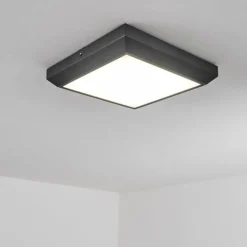 hofstein plafonnier extérieur Alkmaar LED Anthracite, 1 lumière