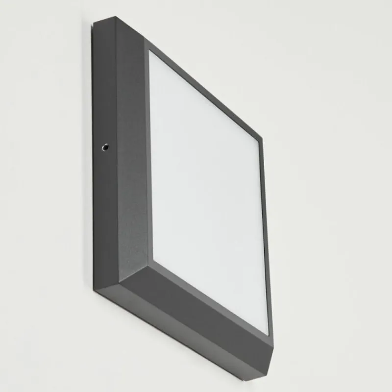 hofstein plafonnier extérieur Alkmaar LED Anthracite, 1 lumière