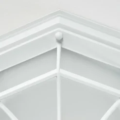 Luminaires Rustiques-hofstein plafonnier extérieur Ibacache Blanc, 1 lumière