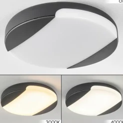 hofstein plafonnier extérieur Joserand LED Anthracite, 1 lumière