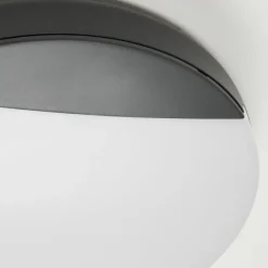 hofstein plafonnier extérieur Joserand LED Anthracite, 1 lumière