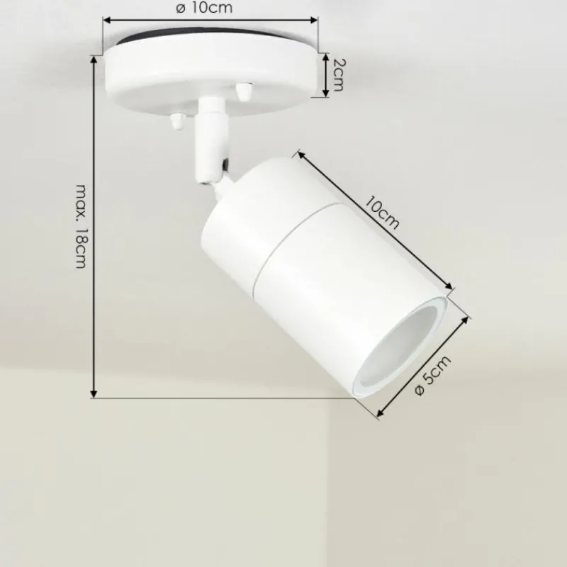 hofstein plafonnier extérieur Aketohoin LED Blanc, 1 lumière