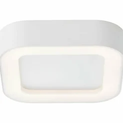Luminaires Brilliant plafonnier extérieur Brillliant Whittaker LED Blanc, 1 lumière