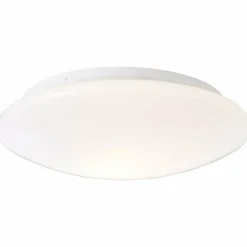 Luminaires Brilliant plafonnier extérieur Brilliant Farly Blanc, 1 lumière