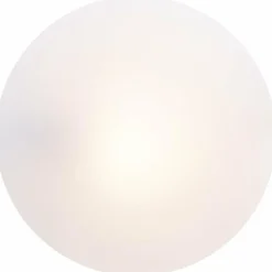 Luminaires Brilliant plafonnier extérieur Brilliant Farly Blanc, 1 lumière