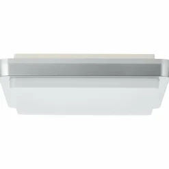 Luminaires Brilliant plafonnier extérieur Brilliant Devora LED Argenté, 1 lumière