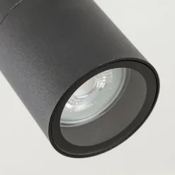 hofstein plafonnier extérieur Corneda Noir, 1 lumière