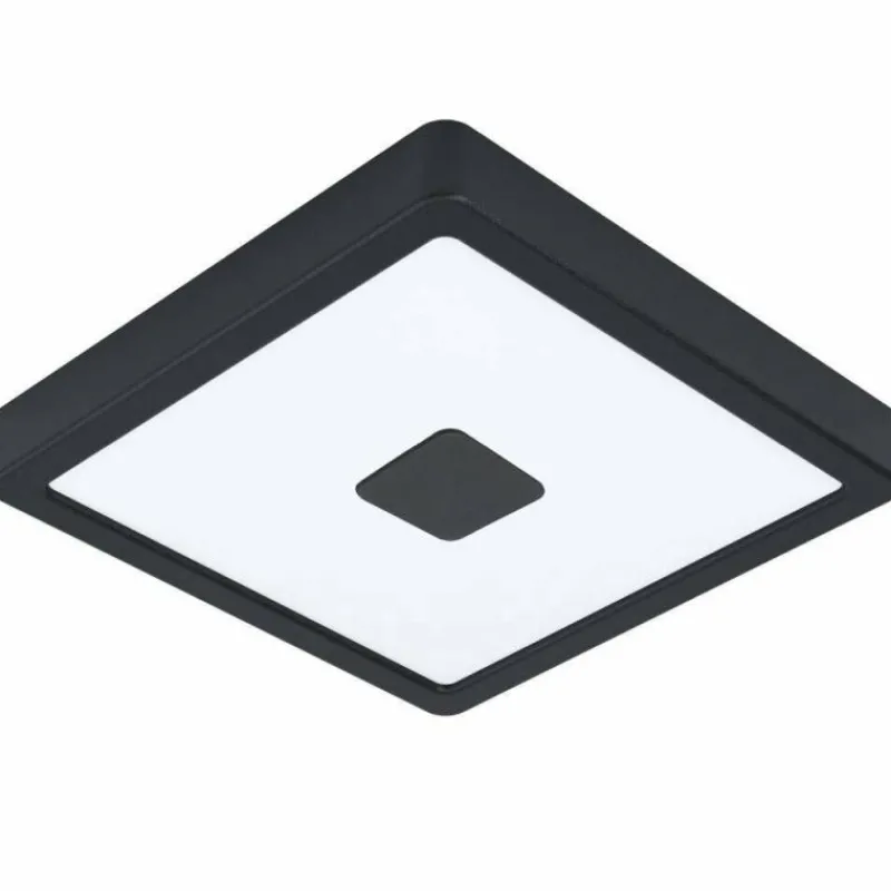 Luminaires Eglo plafonnier extérieur Eglo IPHIAS LED Noir, 1 lumière