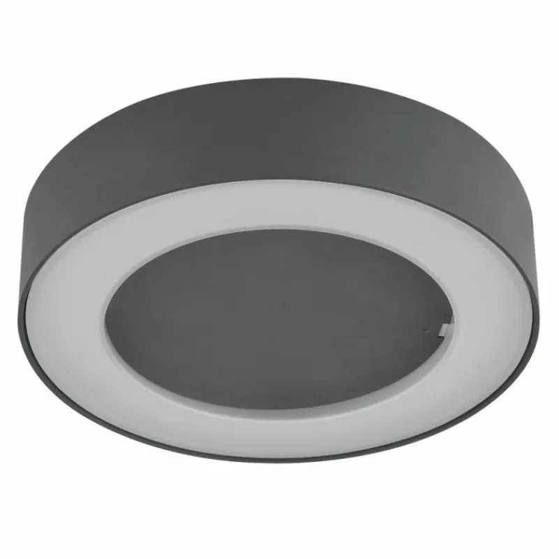 Luminaires Globo Lighting plafonnier extérieur Globo SURA LED Anthracite, 1 lumière