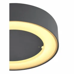 Luminaires Globo Lighting plafonnier extérieur Globo SURA LED Anthracite, 1 lumière