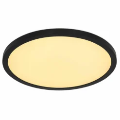 Luminaires Globo Lighting plafonnier extérieur Globo SAPANA LED Noir, 1 lumière, Télécommandes