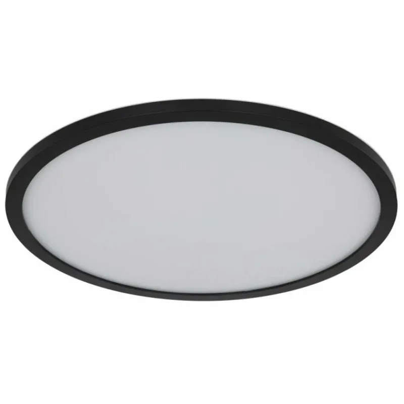 Luminaires Globo Lighting plafonnier extérieur Globo SAPANA LED Noir, 1 lumière, Télécommandes, Changeur de couleurs