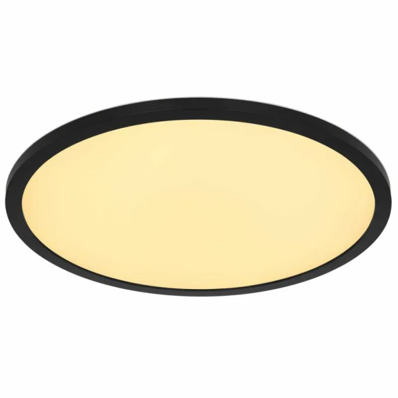 Luminaires Globo Lighting plafonnier extérieur Globo SAPANA LED Noir, 1 lumière, Télécommandes, Changeur de couleurs