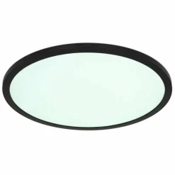 Luminaires Globo Lighting plafonnier extérieur Globo SAPANA LED Noir, 1 lumière, Télécommandes, Changeur de couleurs