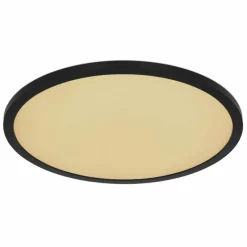 Luminaires Globo Lighting plafonnier extérieur Globo SAPANA LED Noir, 1 lumière, Télécommandes, Changeur de couleurs