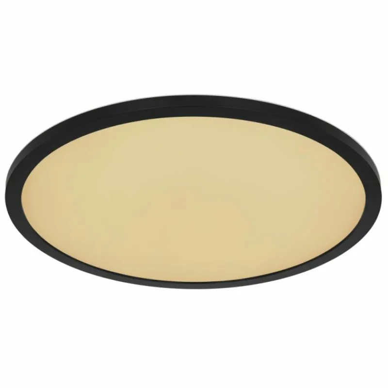 Luminaires Globo Lighting plafonnier extérieur Globo SAPANA LED Noir, 1 lumière, Télécommandes, Changeur de couleurs