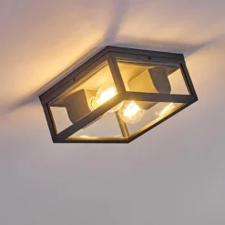 hofstein plafonnier extérieur Kiwalik Anthracite, 1 lumière