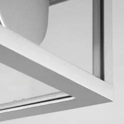 hofstein plafonnier extérieur Kiwalik Argenté, 2 lumières