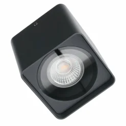 Luminaires LCD plafonnier extérieur LCD Falshorn Gris, 1 lumière