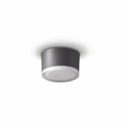 Luminaires LCD plafonnier extérieur LCD Grasbrunn LED Noir, 1 lumière