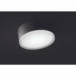 Luminaires LCD plafonnier extérieur LCD Grasbrunn LED Noir, 1 lumière