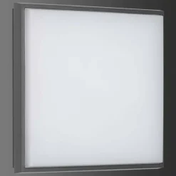 Luminaires LCD Plafonnier extérieur LCD TYP 5060 LED Noir, 1 lumière