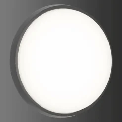 Luminaires LCD Plafonnier extérieur LCD TYP 5066 LED Noir, 1 lumière