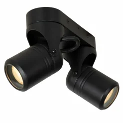 Luminaires Lucide plafonnier extérieur Lucide NIORT Noir, 2 lumières