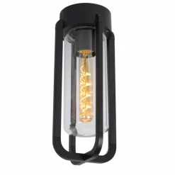 Luminaires Lucide plafonnier extérieur Lucide GARLAND Noir, 1 lumière