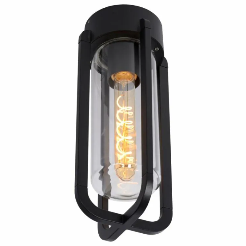 Luminaires Lucide plafonnier extérieur Lucide GARLAND Noir, 1 lumière