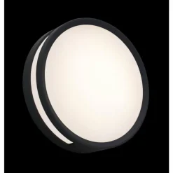 Luminaires Lutec plafonnier extérieur Lutec Rola LED Noir, 1 lumière