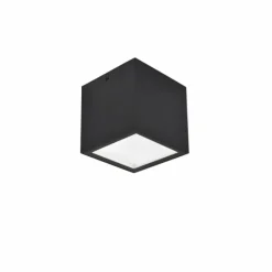 Luminaires Lutec plafonnier extérieur Lutec Gemini LED Noir, 1 lumière