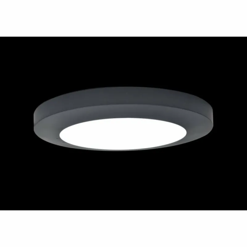 Luminaires Lutec plafonnier extérieur Lutec Kayah LED Anthracite, 1 lumière