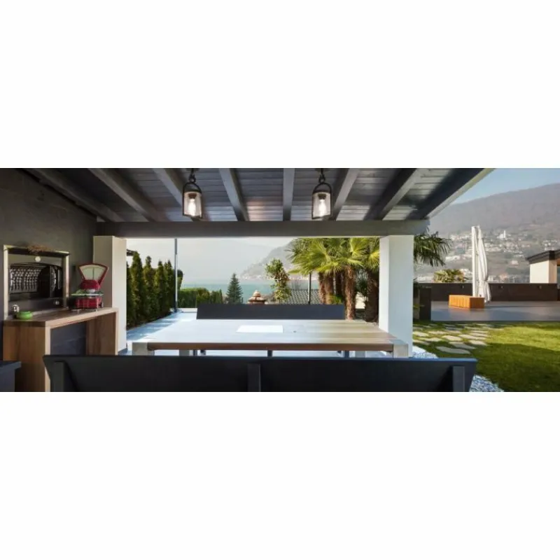 Luminaires Mantra plafonnier extérieur Mantra MAYA Gris, 1 lumière