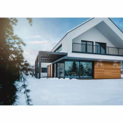 Luminaires Mantra plafonnier extérieur Mantra VERBIER Gris, 2 lumières