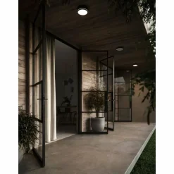 Luminaires Nordlux plafonnier extérieur Nordlux AVA LED Noir, 1 lumière