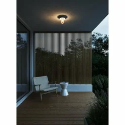 Luminaires Nordlux plafonnier extérieur Nordlux JANUKA Blanc, 1 lumière