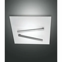 Luminaires Fabas Luce Plafonnier Fabas Luce Agia LED Blanc, 1 lumière* Éclairage Led